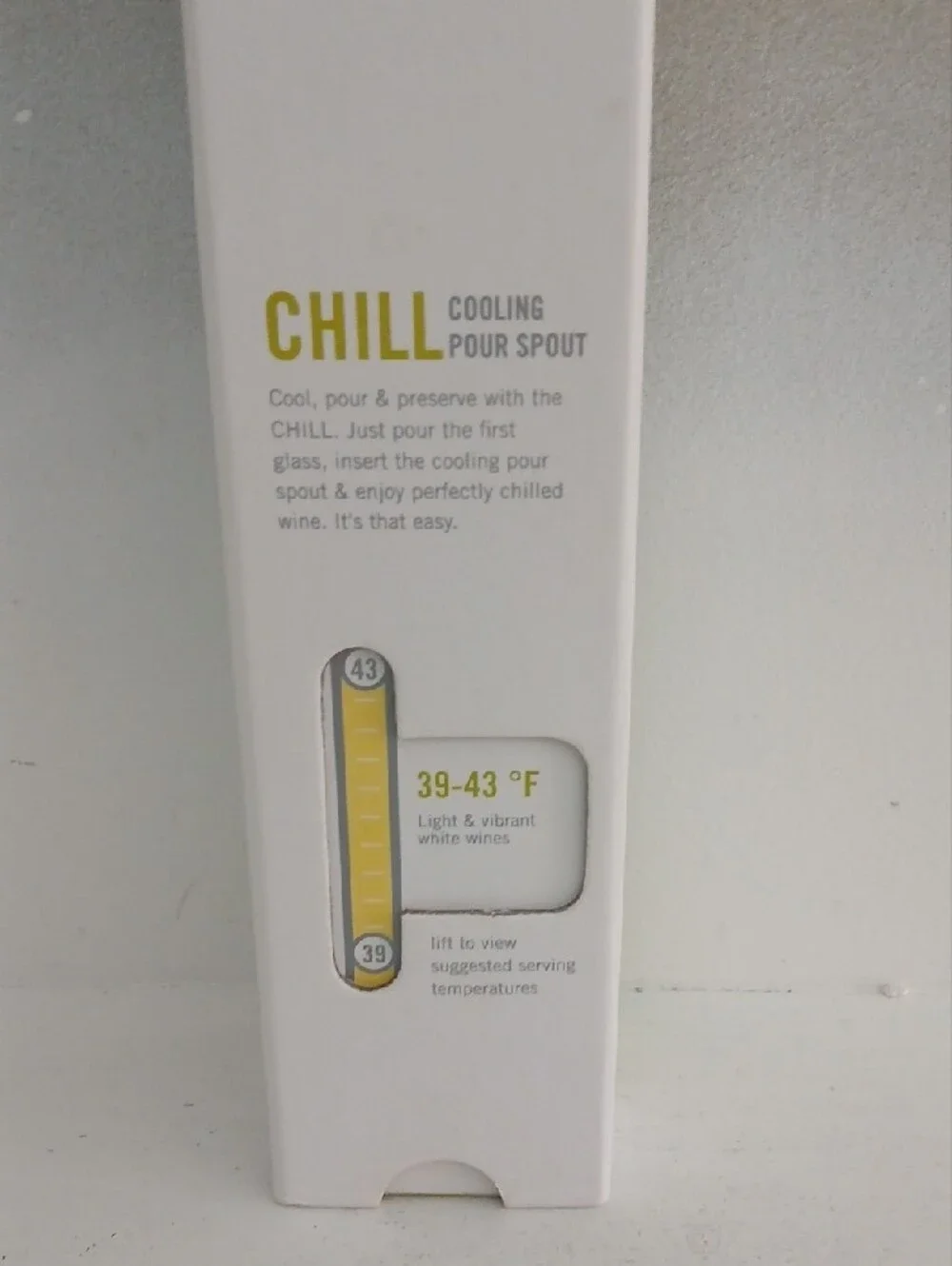 Chill Cooling Pour Spout